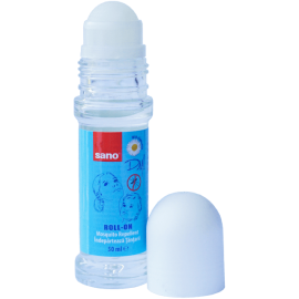 Solutie impotriva tantarilor Sano Dy Roll On Chamomile 50 ml